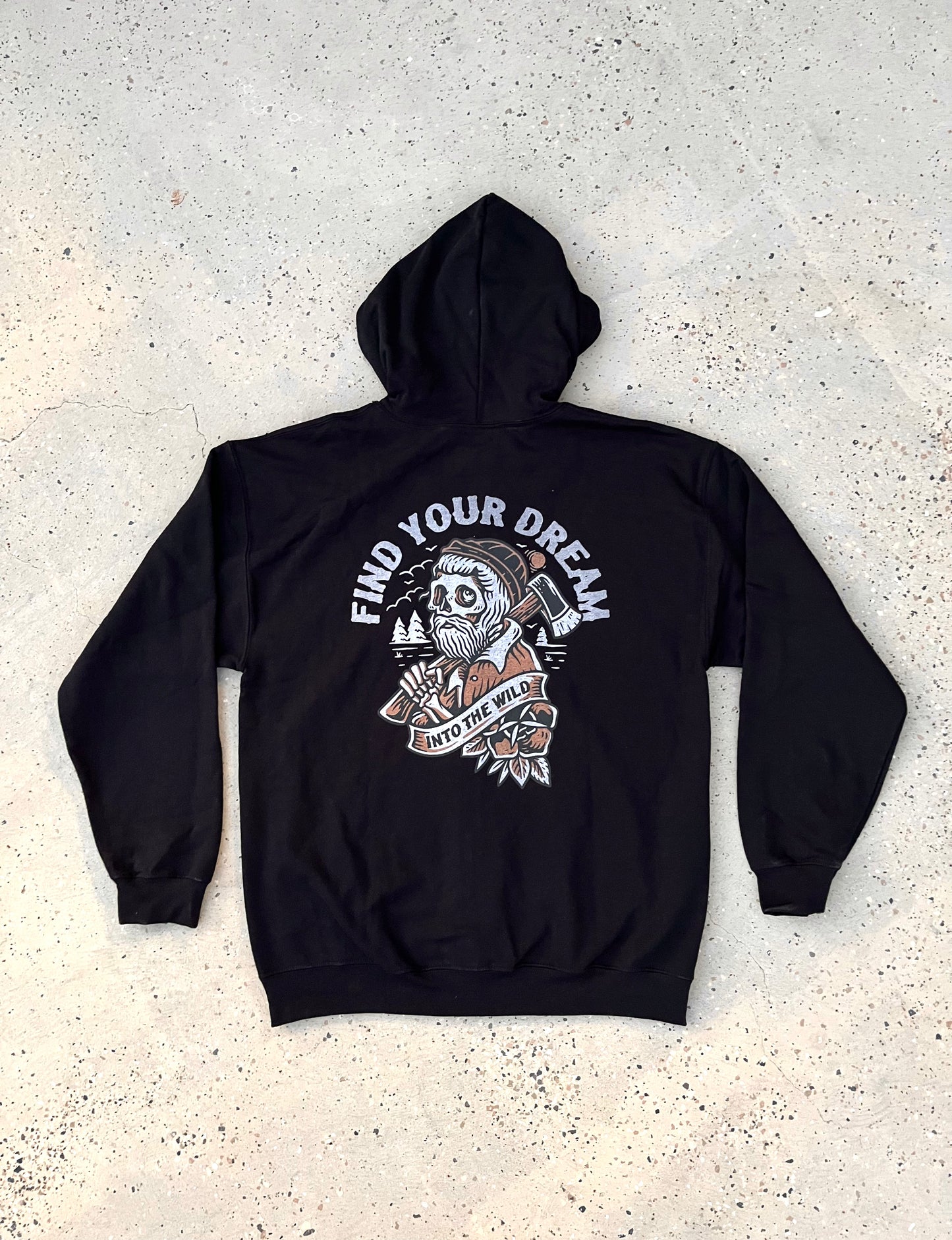 Find Your Dream Lined Zip Hoodie
